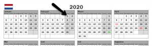 1 februari 2020